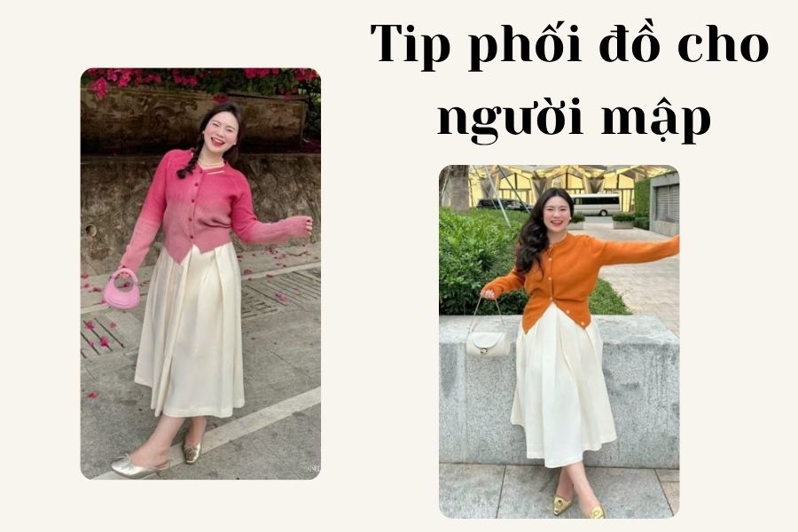 Phối đồ đi chơi cho nữ mập