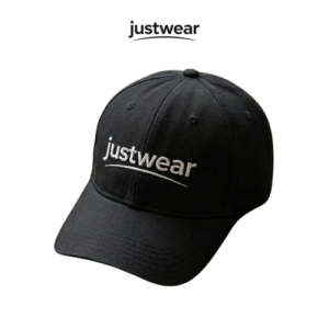 Nón kết nam hàng hiệu Justwear màu đen phong cách trẻ trung