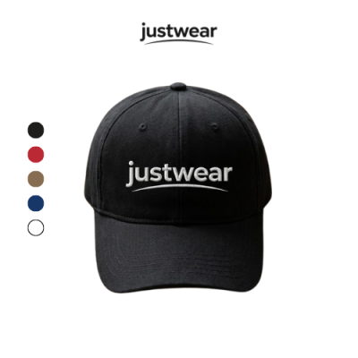 Mũ Lưỡi Trai Kaki Thêu Logo Justwear Form Cứng Cáp Unisex