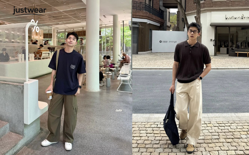 mẫu quần ống suông đẹp nhất