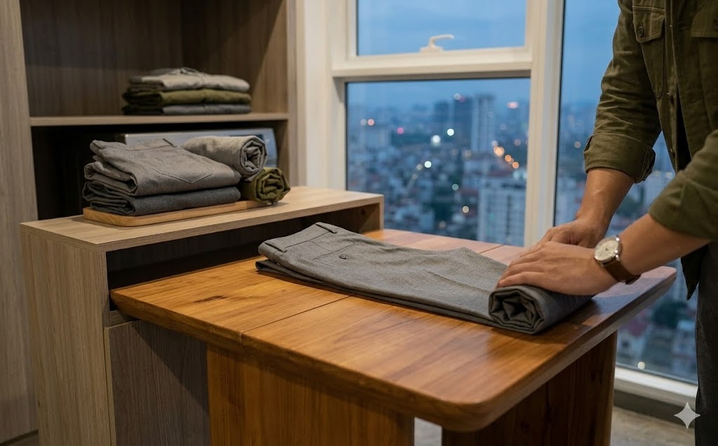  Hướng dẫn Cách gập quần chuẩn giúp giữ form cho outfit nam đẹp